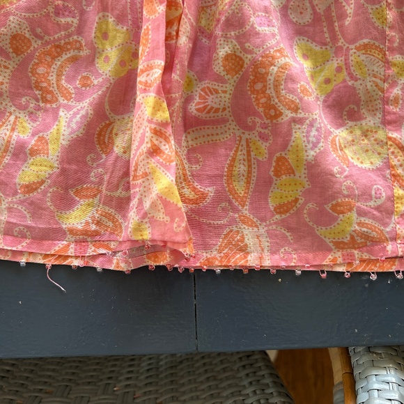 Tibi Floral Beaded Mini Skirt - Picture 2 of 4